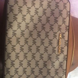 Cream color Michael Kors purse